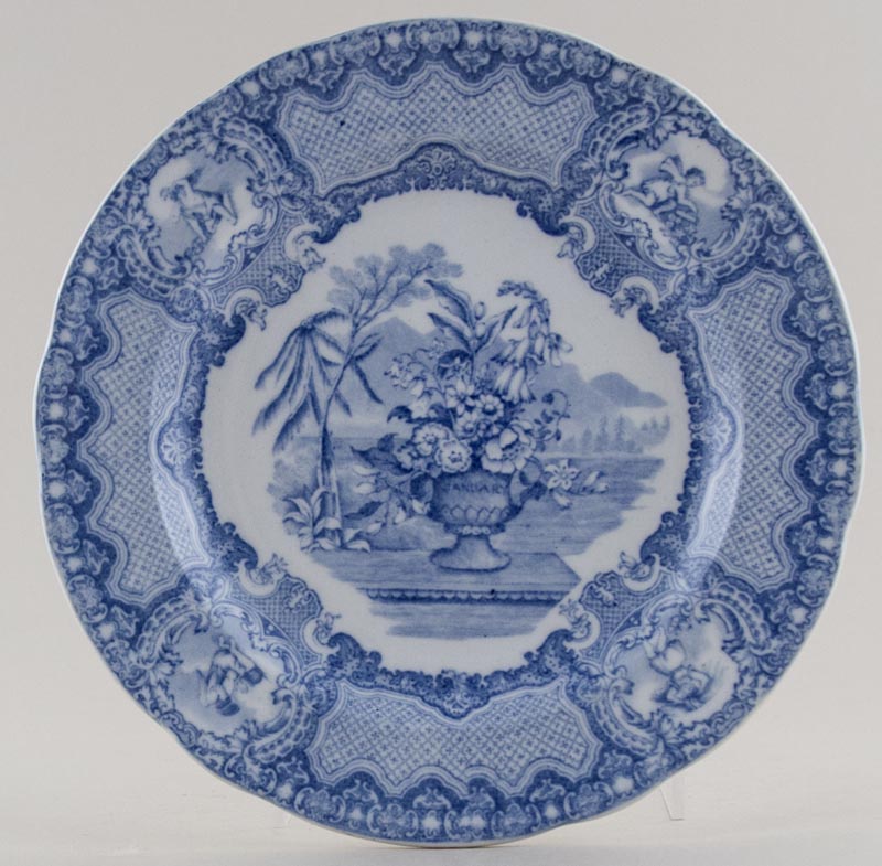 Plate January c1920s